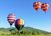 Hot air balloons